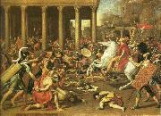 Nicolas Poussin jerusalems erovring Spain oil painting artist